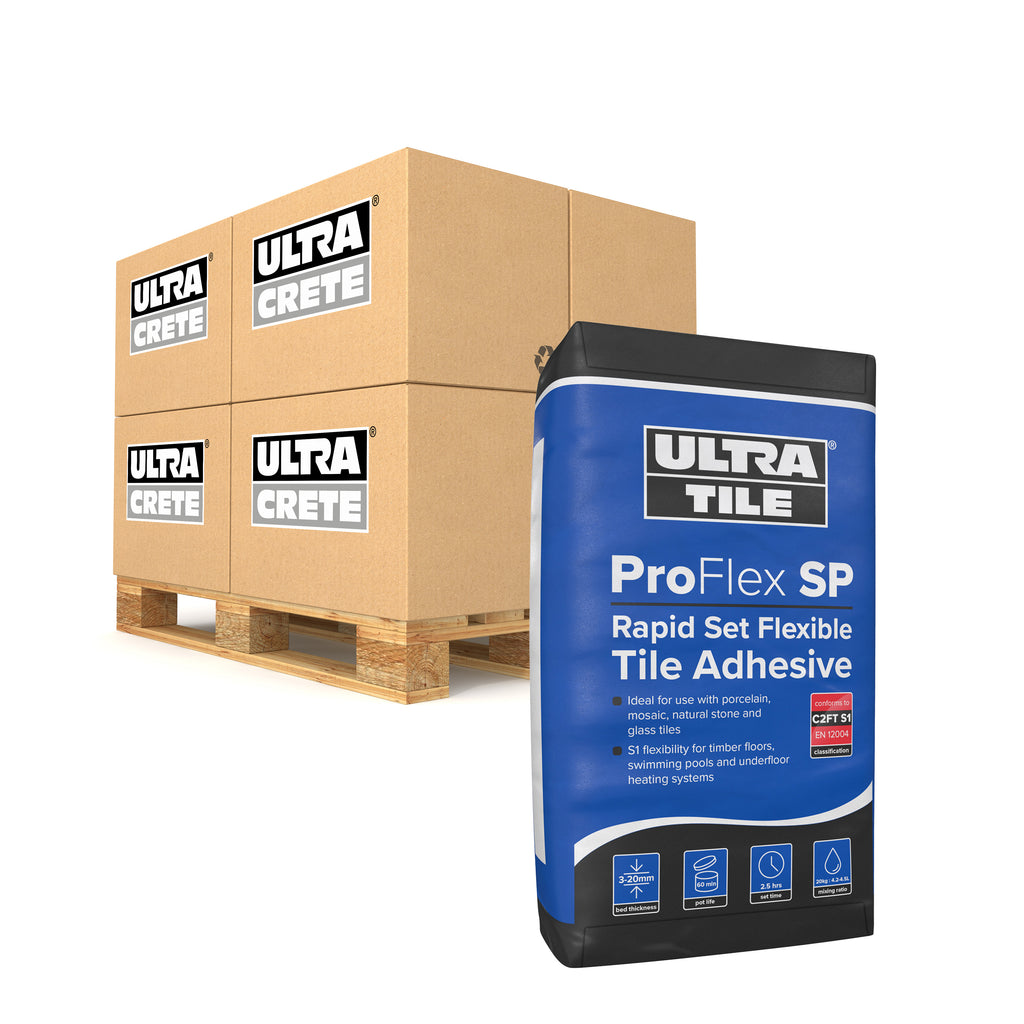 UltraTile ProFlex SP Rapid Set Flexible Tile Adhesive
