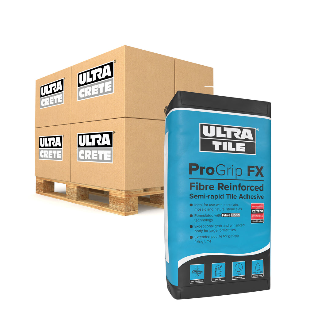UltraTile ProGrip FX Semi-Rapid S1 UltraTile Fibre Tile Adhesive