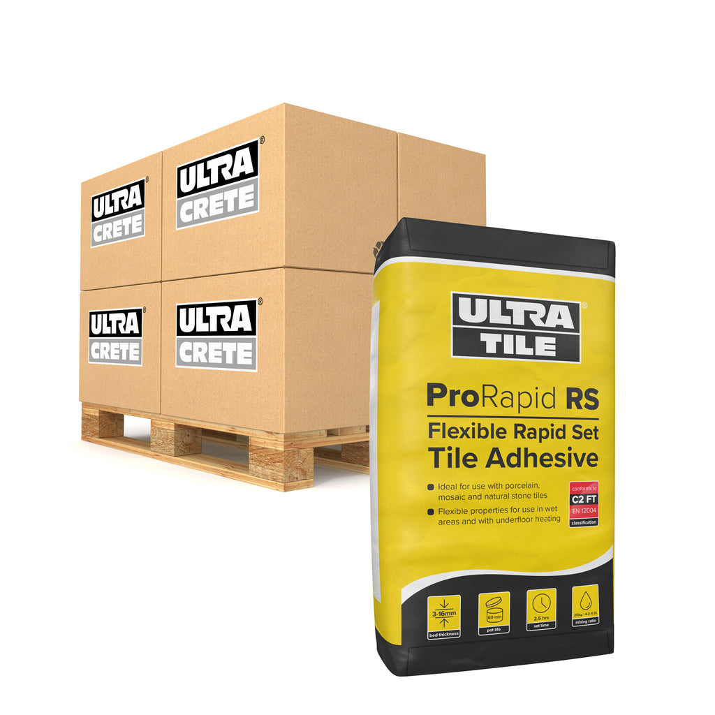 UltraTile ProRapid RS Rapid Set Flexible Tile Adhesive