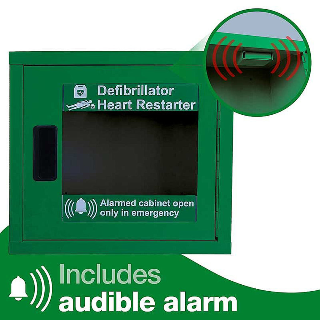 Universal Defibrillator Cabinet with Alarm