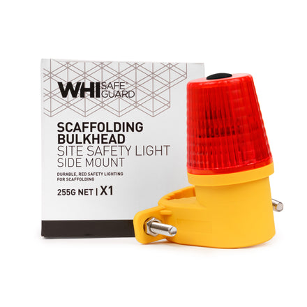LED Scaffolding Light Battery Powered - Red