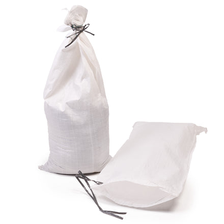 SandBags - White / Black Polypropylene (Empty / Unfilled)