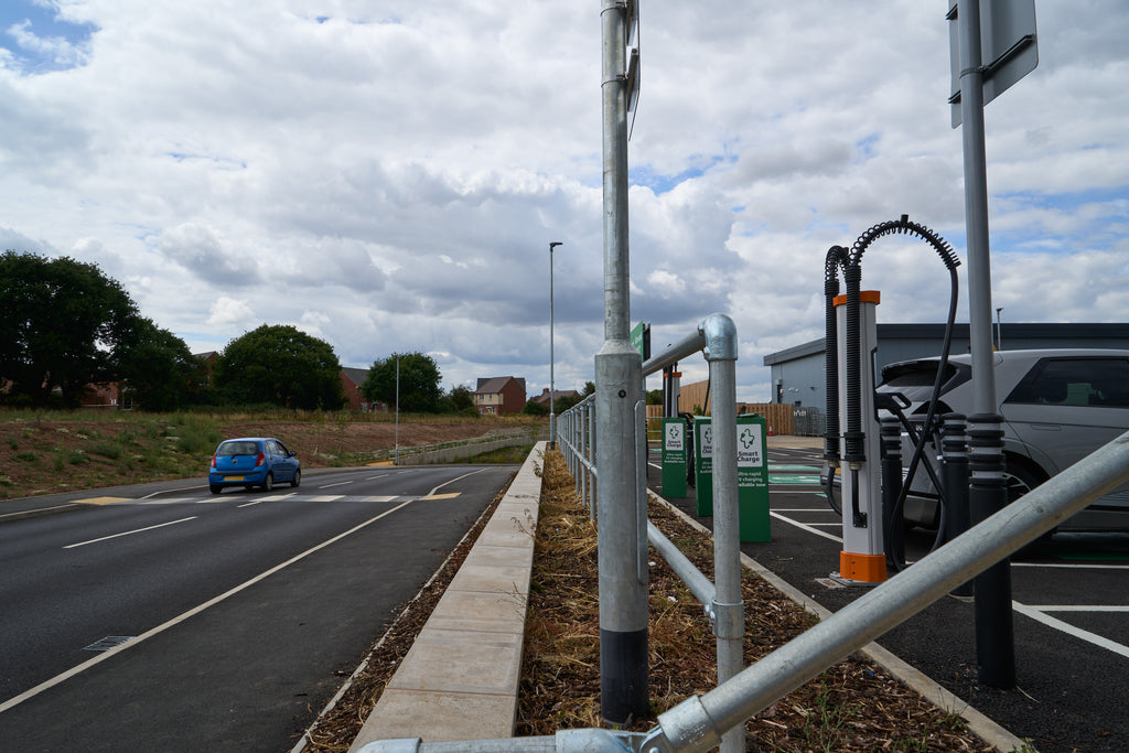 Wide Base Posts Galvanised Sign Posts 76mm Shaft in Various Lengths - S355 Grade Steel