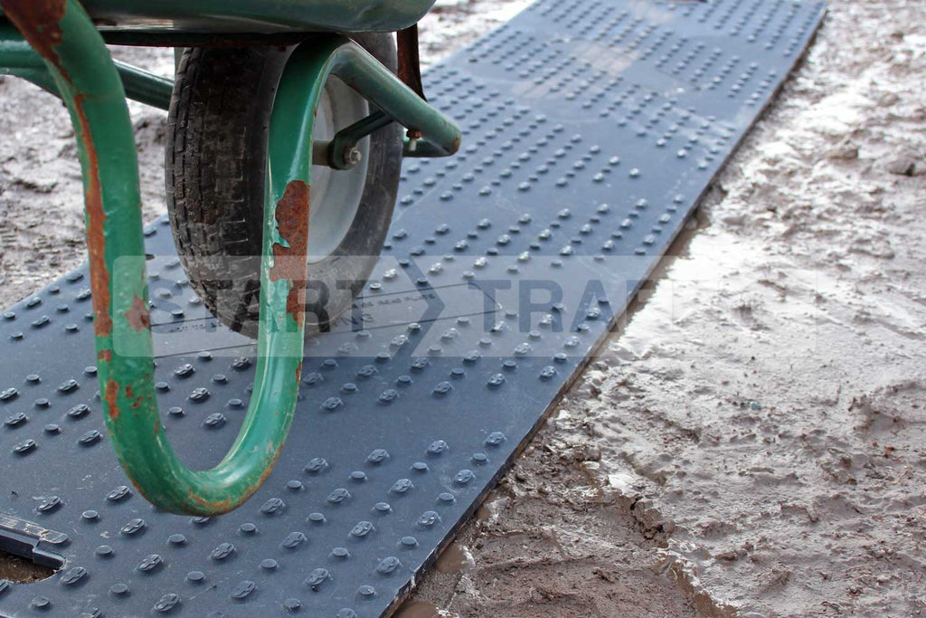 HalfTrak Euromat Ground Protection Mat Track Mat (80t) - 2400x600x12mm