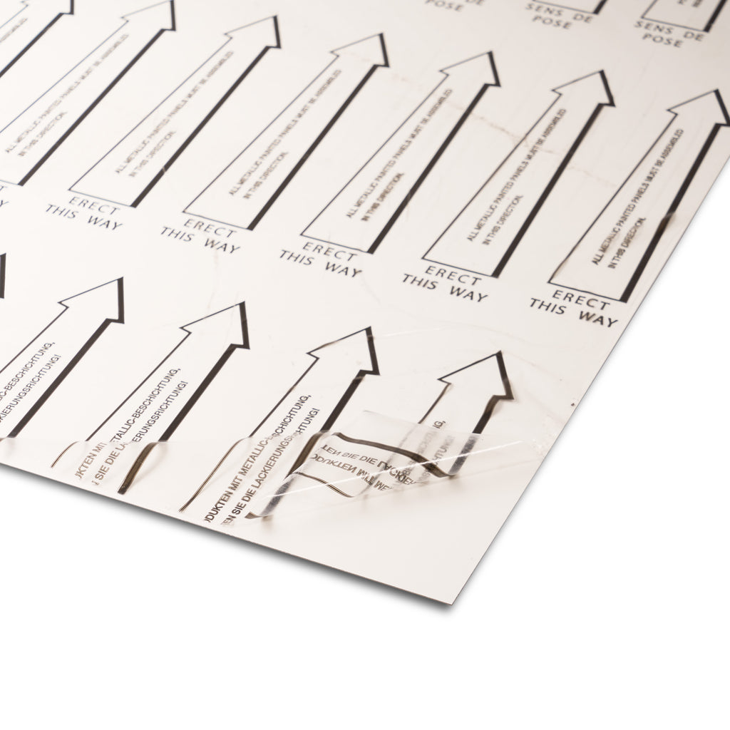 Blank Raw Zintec Metal Sign 1050x750mm