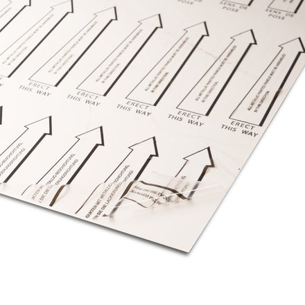 Blank Raw Zintec Metal Sign 1050x750mm
