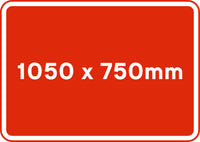 1050x750mm Metal Sign Faces