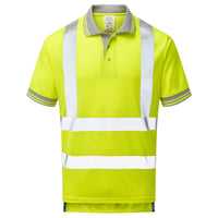 Yellow Hi Vis Polo Shirts