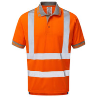 Orange Hi Vis Polo Shirts