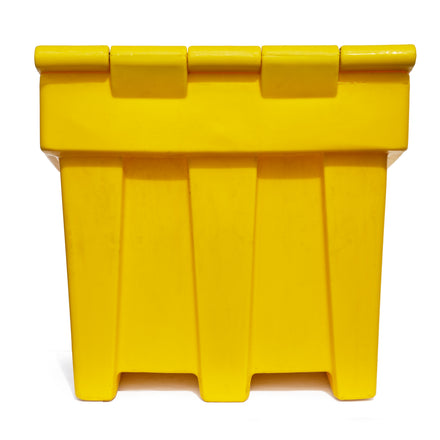 200L Grit Bin In Yellow - Medium Size With Forklift Slots | HPK470-000-200