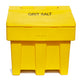 200L Grit Bin In Yellow - Medium Size With Forklift Slots | HPK470-000-200