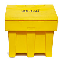 200L Grit Bin In Yellow - Medium Size With Forklift Slots | HPK470-000-200