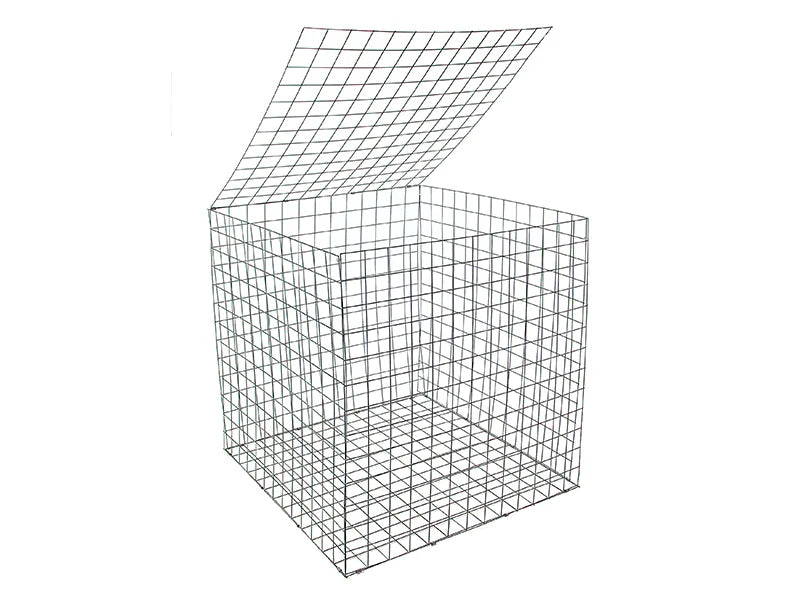 Galfan Coated Mesh Gabion Basket with Wire