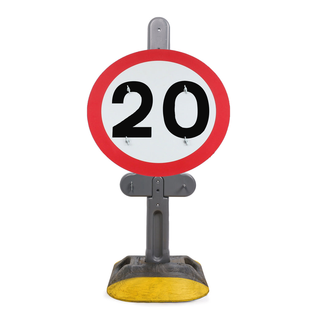 20mph | Quick Fit Sign Face Dia. 670 (Face Only) | 750mm