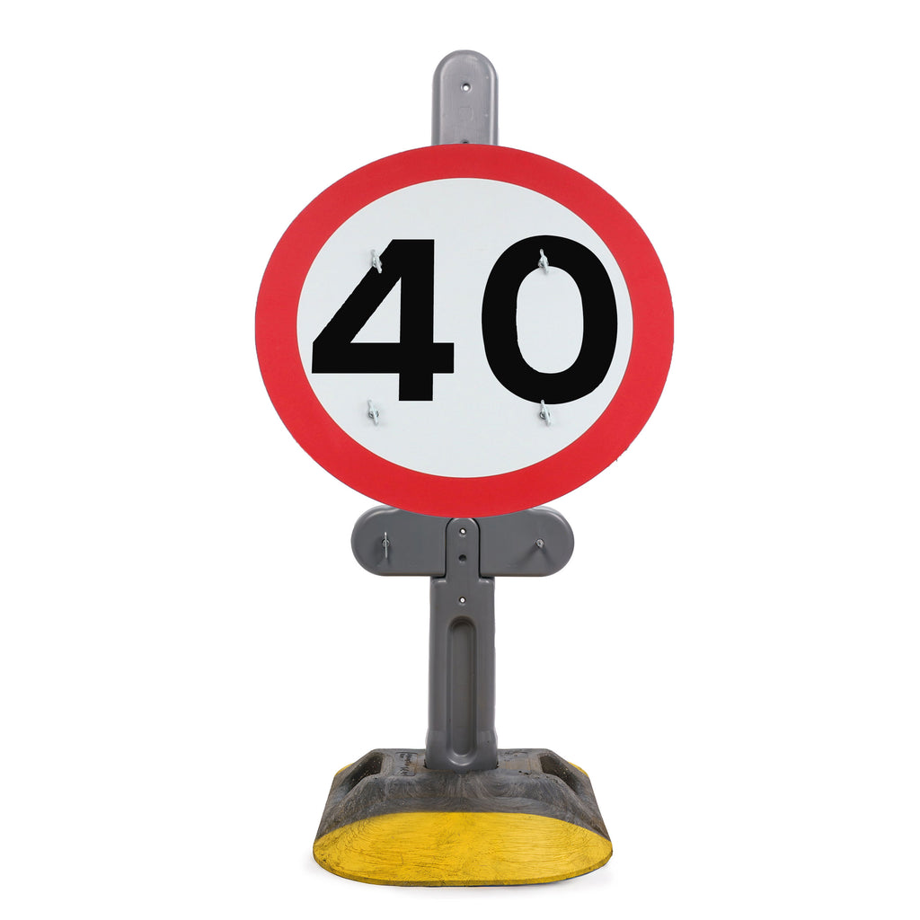 40mph | Quick Fit Sign Face Dia. 670 (Face Only) | 750mm