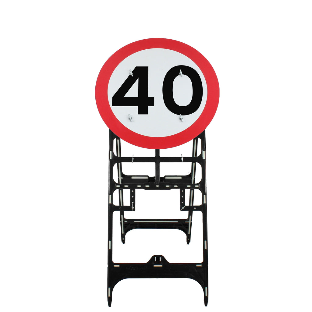 40mph | Quick Fit Sign Face Dia. 670 (Face Only) | 750mm