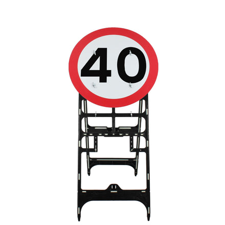 40mph | Quick Fit Sign Face Dia. 670 (Face Only) | 750mm