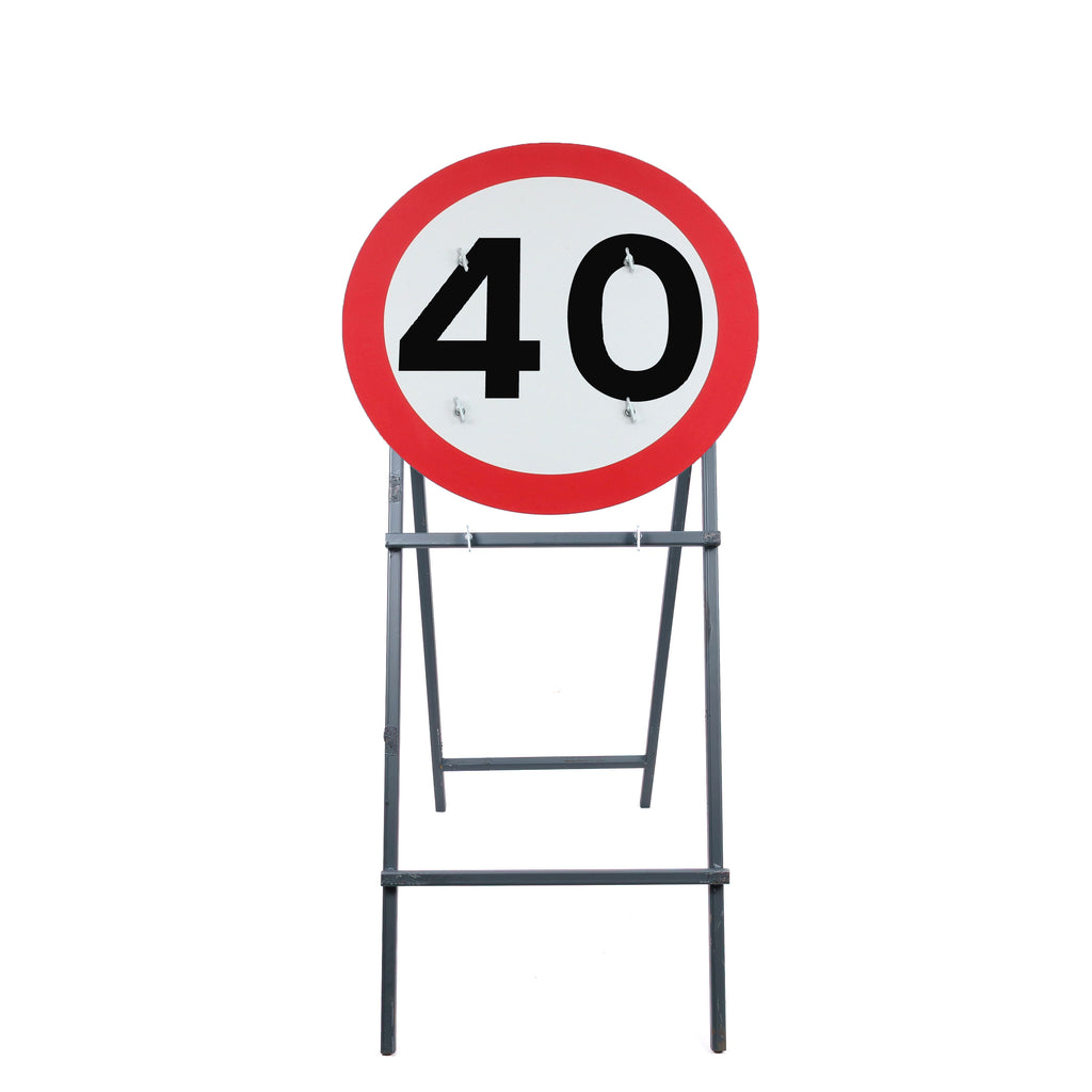 40mph | Quick Fit Sign Face Dia. 670 (Face Only) | 750mm