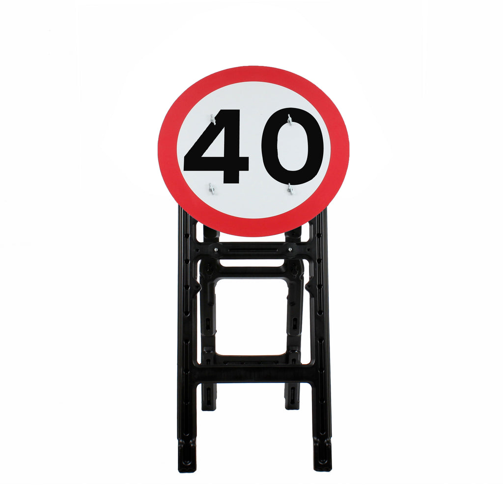 40mph | Quick Fit Sign Face Dia. 670 (Face Only) | 750mm