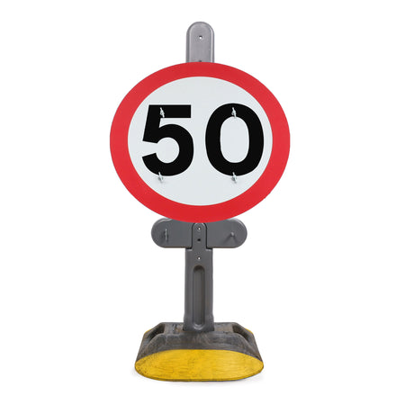 50mph | Quick Fit Sign Face Dia. 670 (Face Only) | 750mm