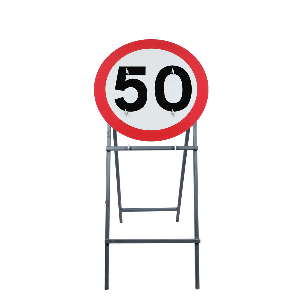 50mph | Quick Fit Sign Face Dia. 670 (Face Only) | 750mm