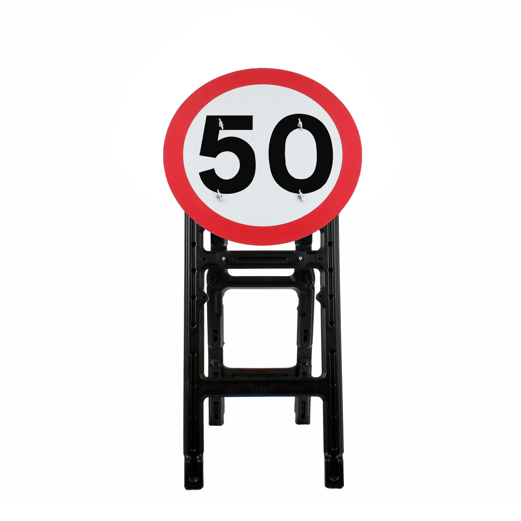 50mph | Quick Fit Sign Face Dia. 670 (Face Only) | 750mm