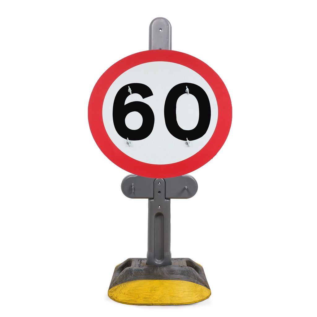 60mph | Quick Fit Sign Face Dia. 670 (Face Only) | 750mm