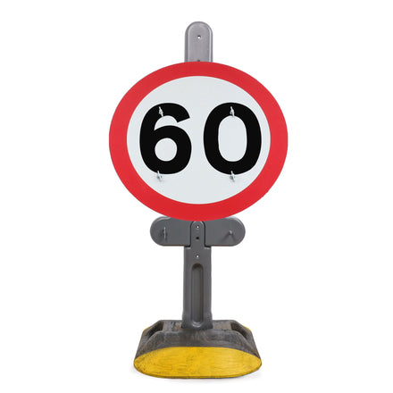 60mph | Quick Fit Sign Face Dia. 670 (Face Only) | 750mm