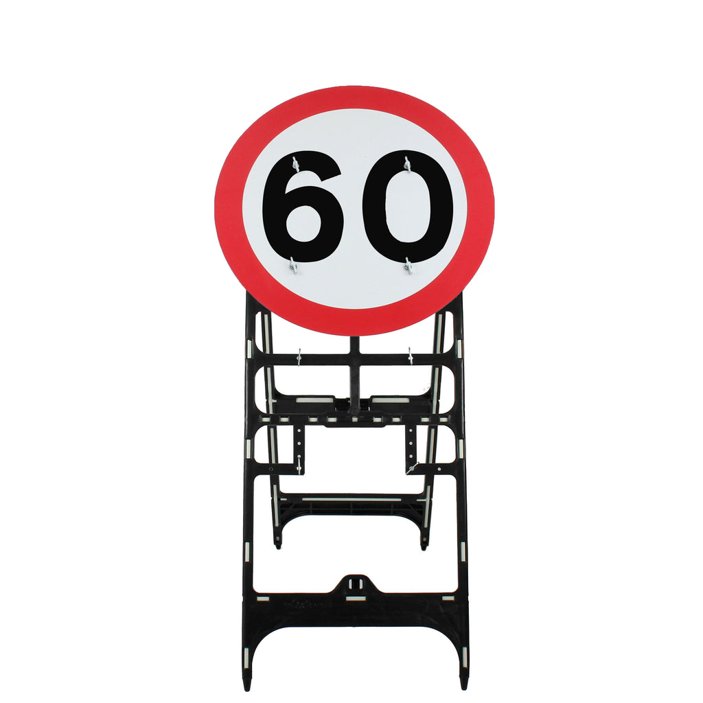 60mph | Quick Fit Sign Face Dia. 670 (Face Only) | 750mm