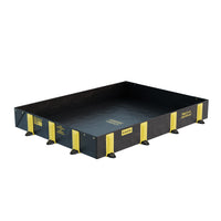 Justrite Rigid Lock QuickBerm 1,344 Litre Portable Spill Containment Berm (1800x2400x305mm)