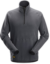Snickers 8421 Polartec® Shed Less Half Zip Fleece Jacket - Steel Grey