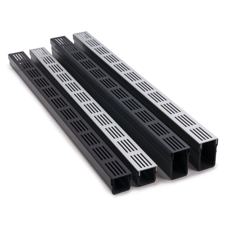 Alusthetic A15 Slimline Aluminium Threshold & Patio Drainage Channel 1 Metre Length