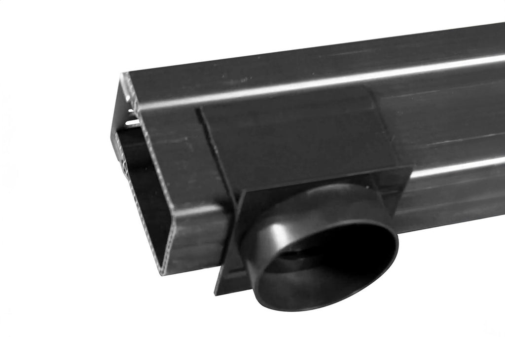 Alusthetic PVC Threshold Drainage Channel Connector With Outlet