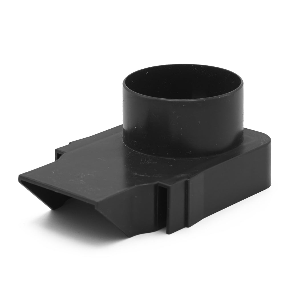 Alusthetic PVC Threshold Drainage Channel End Cap With Outlet