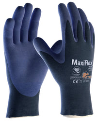 ATG MaxiFlex Elite Gloves 34-274 Palm Coated Knitwrist Pair