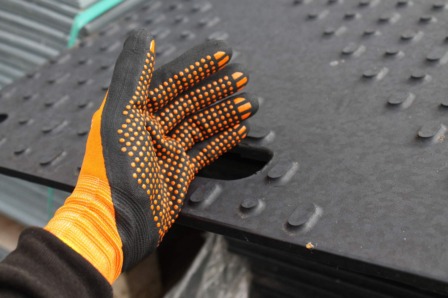 MaxiFlex Endurance 2442M3 Guanti Da Lavoro, Taglia M, 3 Paia, In Nylon Con Rivestimento Nitrile, Antiscivolo
