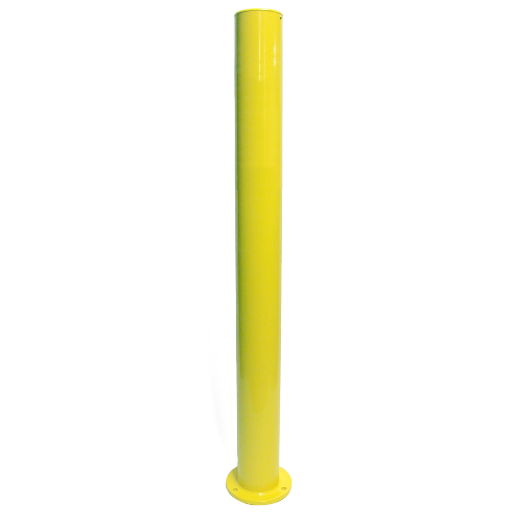 Autopa Yellow Steel Bollard | 1000mm Above Ground | 60-219mm