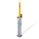 Autopa RetractaPost Galvanised Retractable Bollard External Lock 500mm - Powder Coated Yellow