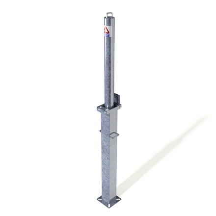 Autopa RetractaPost Galvanised Retractable Bollard External Lock 745mm