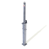 Autopa RetractaPost Stainless Steel Retractable Bollard External Lock 745mm