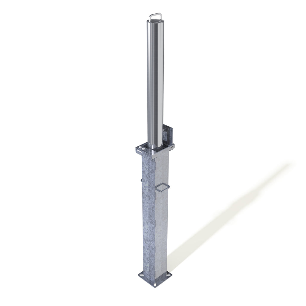 Autopa RetractaPost Stainless Steel Retractable Bollard External Lock 745mm