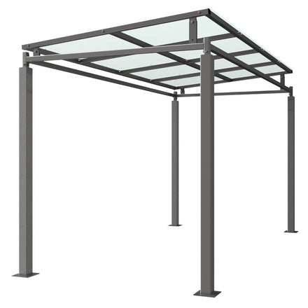 Autopa Bedford Bike Shelter & Walkway Cover (2000x4000mm / Clear PETG Cladding)