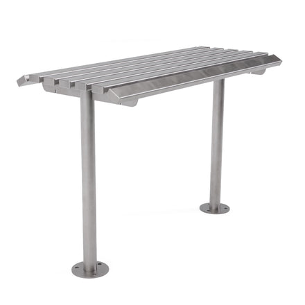 Autopa Drayton Perch Bench 1m (Brushed Stainless Steel)