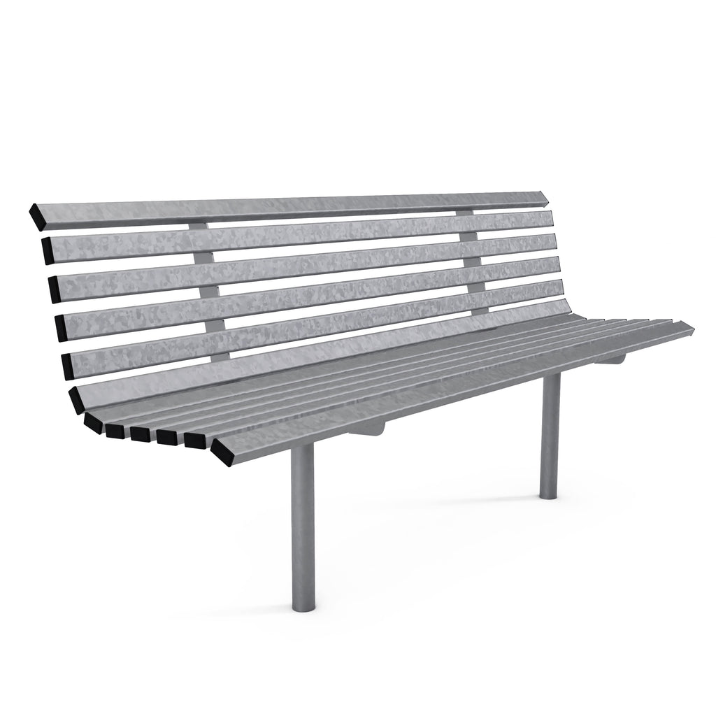 Autopa Drayton Seat Bench 1.8m (Cast In / Galvanised)