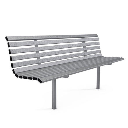 Autopa Drayton Seat Bench 1.8m (Cast In / Galvanised)