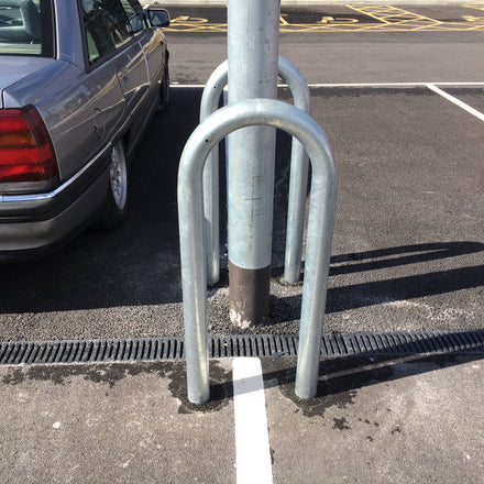 Autopa Galvanised EV & Column Protector Hoop Guard