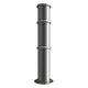 Autopa Ornamental Galvanised Steel Bollard 1000mm - GFC6000 (No Fixings)