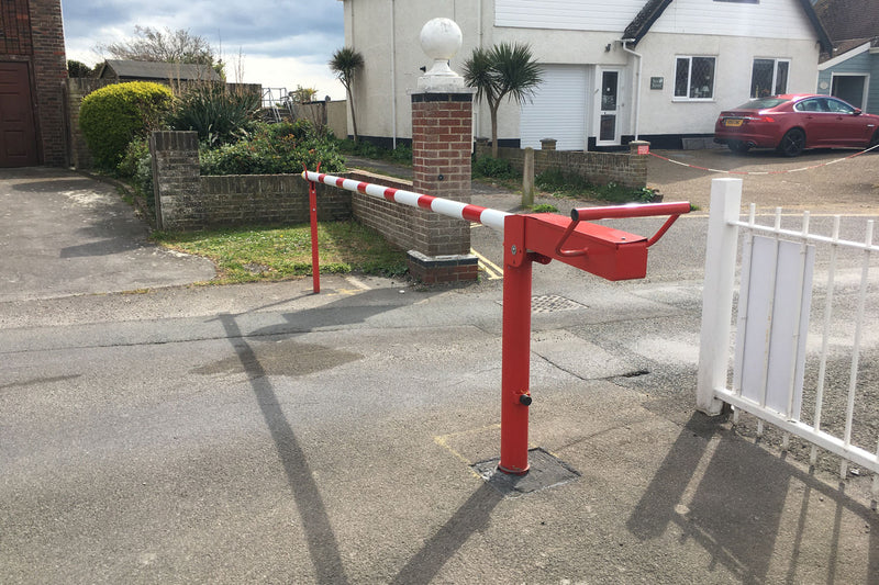 Autopa Manual Arm Barrier Installed