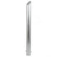 Galvanised Mitre Top Bollard - 1 Metre Tall - Autopa