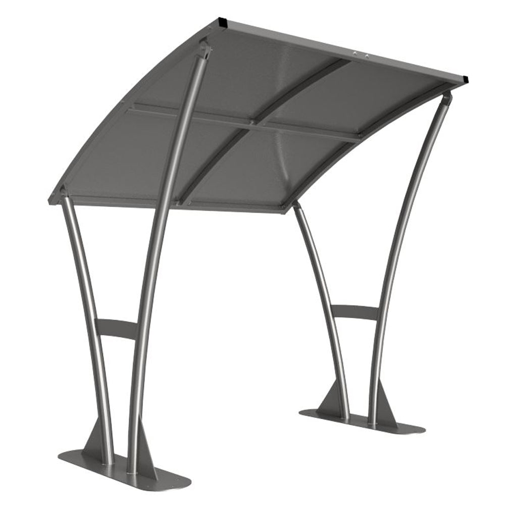 Autopa Newton Bike Shelter (Galvanised Sheet / 2 Metre)